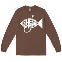 Chestnut matching church christian group bible verse fishers of men pullover ho Long Sleeve Tee - linhVisuals