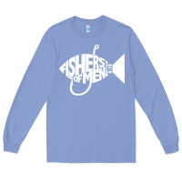 Colony Blue matching church christian group bible verse fishers of men pullover ho Long Sleeve Tee - linhVisuals