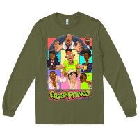 Army Green The Fresh Prince of Bel-Air Long Sleeve Tee - linhVisuals