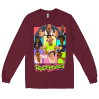 Burgundy The Fresh Prince of Bel-Air Long Sleeve Tee - linhVisuals