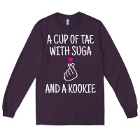 Plum korean drama kdrama tae suga kookie t shirt Long Sleeve Tee - linhVisuals
