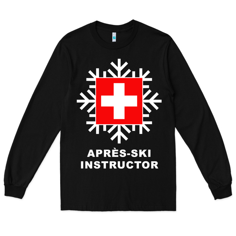 Après Ski Instructor Sweatshirt Long Sleeve Tee by linhVisuals | Teevron
