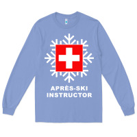 Colony Blue après ski instructor sweatshirt Long Sleeve Tee - linhVisuals