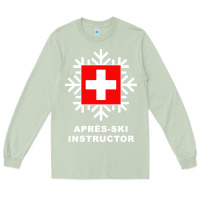 Matcha après ski instructor sweatshirt Long Sleeve Tee - linhVisuals