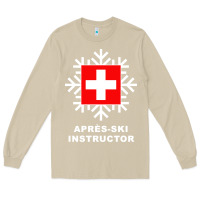 Mushroom après ski instructor sweatshirt Long Sleeve Tee - linhVisuals