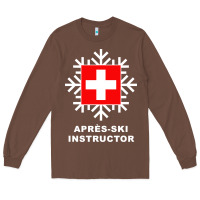 Chestnut après ski instructor sweatshirt Long Sleeve Tee - linhVisuals