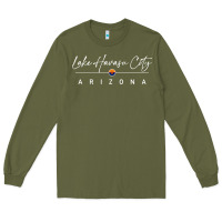 Lake Havasu City, Arizona Pullover Hoodie Long Sleeve Tee | Teevron