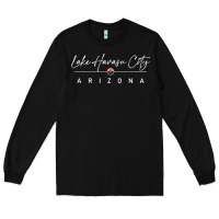 Black lake havasu city, arizona pullover hoodie Long Sleeve Tee - linhVisuals