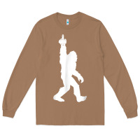 Toasted Coconut funny bigfoot middle finger for squatch believers t shirt Long Sleeve Tee - linhVisuals
