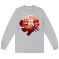 Moon Dust turning red Merch Long Sleeve Tee - linhVisuals