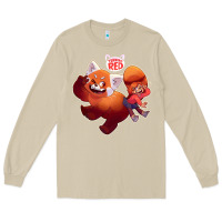 Mushroom turning red Merch Long Sleeve Tee - linhVisuals