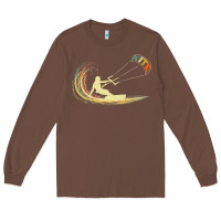 Chestnut kite kiteboarding kiting kitesurfing kitesurf gift premium t shirt Long Sleeve Tee - linhVisuals