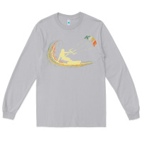 Moon Dust kite kiteboarding kiting kitesurfing kitesurf gift premium t shirt Long Sleeve Tee - linhVisuals