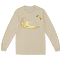Mushroom kite kiteboarding kiting kitesurfing kitesurf gift premium t shirt Long Sleeve Tee - linhVisuals