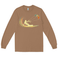 Toasted Coconut kite kiteboarding kiting kitesurfing kitesurf gift premium t shirt Long Sleeve Tee - linhVisuals