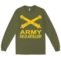 Army Green army field artillery branch us usa t shirt Long Sleeve Tee - linhVisuals