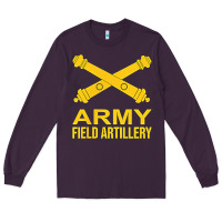 Plum army field artillery branch us usa t shirt Long Sleeve Tee - linhVisuals