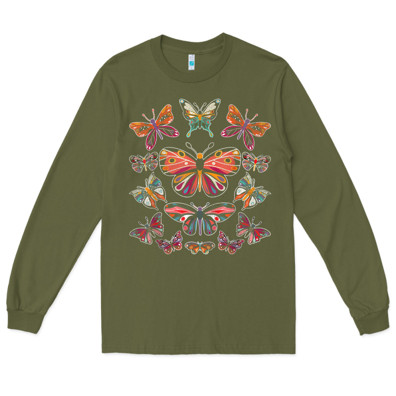 Butterfly Breeds Butterfly T Shirt Long Sleeve Tee by linhVisuals | Teevron