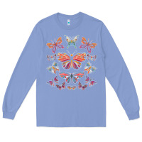 Colony Blue butterfly breeds butterfly t shirt Long Sleeve Tee - linhVisuals