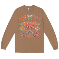 Toasted Coconut butterfly breeds butterfly t shirt Long Sleeve Tee - linhVisuals