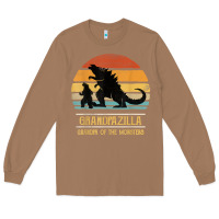 Toasted Coconut mens grandpazilla grandpa of monsters retro halloween christmas t shir Long Sleeve Tee - linhVisuals