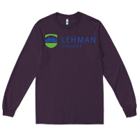 Plum lehman college Long Sleeve Tee - linhVisuals