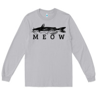 Moon Dust catfish meow funny catfishing fishing fisherman gift t shirt Long Sleeve Tee - linhVisuals