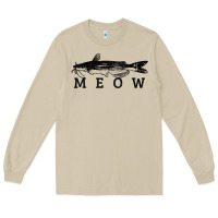 Mushroom catfish meow funny catfishing fishing fisherman gift t shirt Long Sleeve Tee - linhVisuals