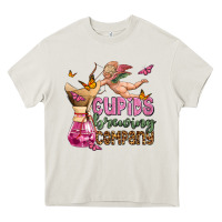 Cream cupids brewıng  company olivia Heavy Core Tee - OliviaCreatesArt