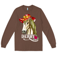 Chestnut derby day shirt 2022 horse derby party horse racing t shirt Long Sleeve Tee - linhVisuals
