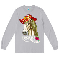 Moon Dust derby day shirt 2022 horse derby party horse racing t shirt Long Sleeve Tee - linhVisuals