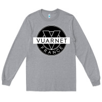 Heather Grey Vuarnet France Long Sleeve Tee - linhVisuals