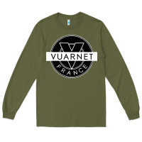 Army Green Vuarnet France Long Sleeve Tee - linhVisuals