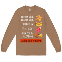 Toasted Coconut chicken wing chicken wing hotdog and bologna shirt t shirt Long Sleeve Tee - linhVisuals