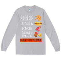 Moon Dust chicken wing chicken wing hotdog and bologna shirt t shirt Long Sleeve Tee - linhVisuals