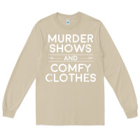 Mushroom crime shows shirt, murder shows and comfy clothes t shirt Long Sleeve Tee - linhVisuals