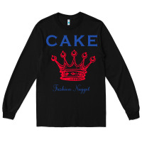 Black Cake Fashion Nugget Long Sleeve Tee - linhVisuals