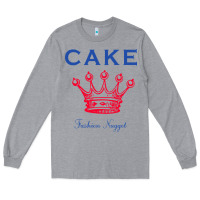 Heather Grey Cake Fashion Nugget Long Sleeve Tee - linhVisuals
