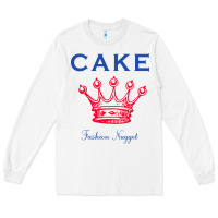 White Cake Fashion Nugget Long Sleeve Tee - linhVisuals