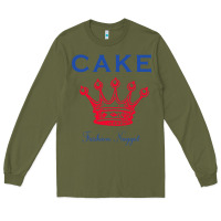 Army Green Cake Fashion Nugget Long Sleeve Tee - linhVisuals