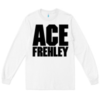 White the-ace-frehley-trouble-walkin-cool Long Sleeve Tee - linhVisuals