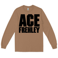 Toasted Coconut the-ace-frehley-trouble-walkin-cool Long Sleeve Tee - linhVisuals
