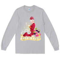 Moon Dust doctor who rockabilly missy time lady baker t shirt Long Sleeve Tee - linhVisuals
