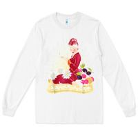 White doctor who rockabilly missy time lady baker t shirt Long Sleeve Tee - linhVisuals