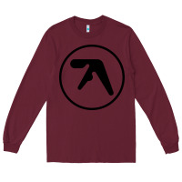 Burgundy the-aphex-twin-selected-ambient-cool Long Sleeve Tee - linhVisuals