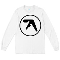 White the-aphex-twin-selected-ambient-cool Long Sleeve Tee - linhVisuals