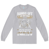 Moon Dust mens hands off of my rod bass fishing fisherman t shirt Long Sleeve Tee - linhVisuals