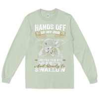 Matcha mens hands off of my rod bass fishing fisherman t shirt Long Sleeve Tee - linhVisuals