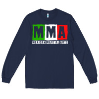 Navy mexican martial arts combat mexico fighter themed pullover hoodie Long Sleeve Tee - linhVisuals