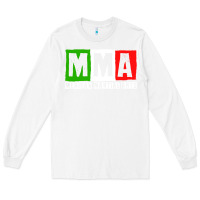 White mexican martial arts combat mexico fighter themed pullover hoodie Long Sleeve Tee - linhVisuals